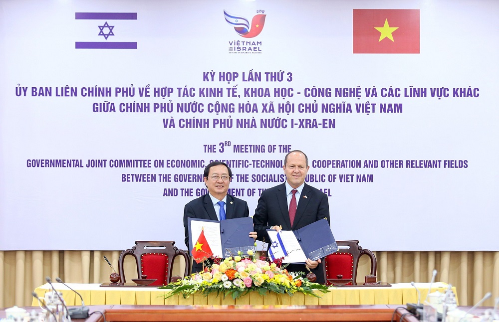 Việt Nam - Israel thúc đẩy hợp tác khoa học, công nghệ và đổi mới sáng tạo