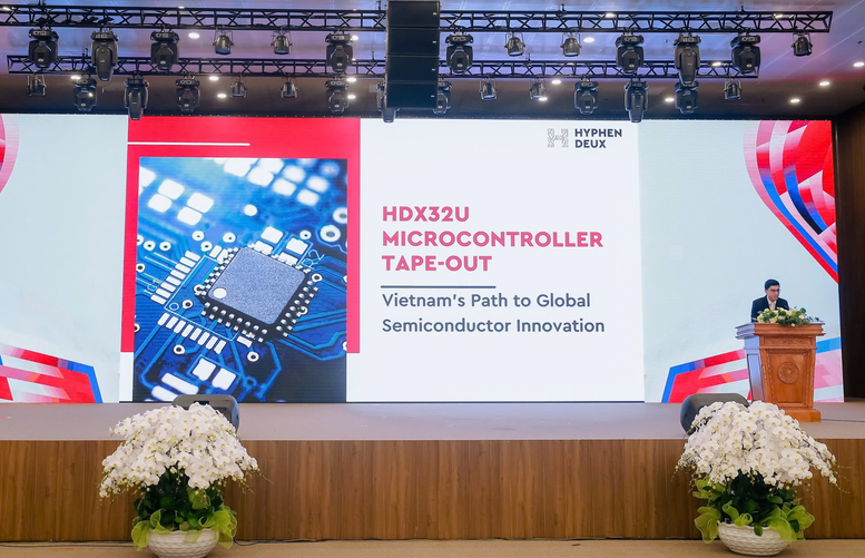 Hyphen Deux công bố chip vi điều khiển HDx32U tại sự kiện Innovate Vietnam 2025