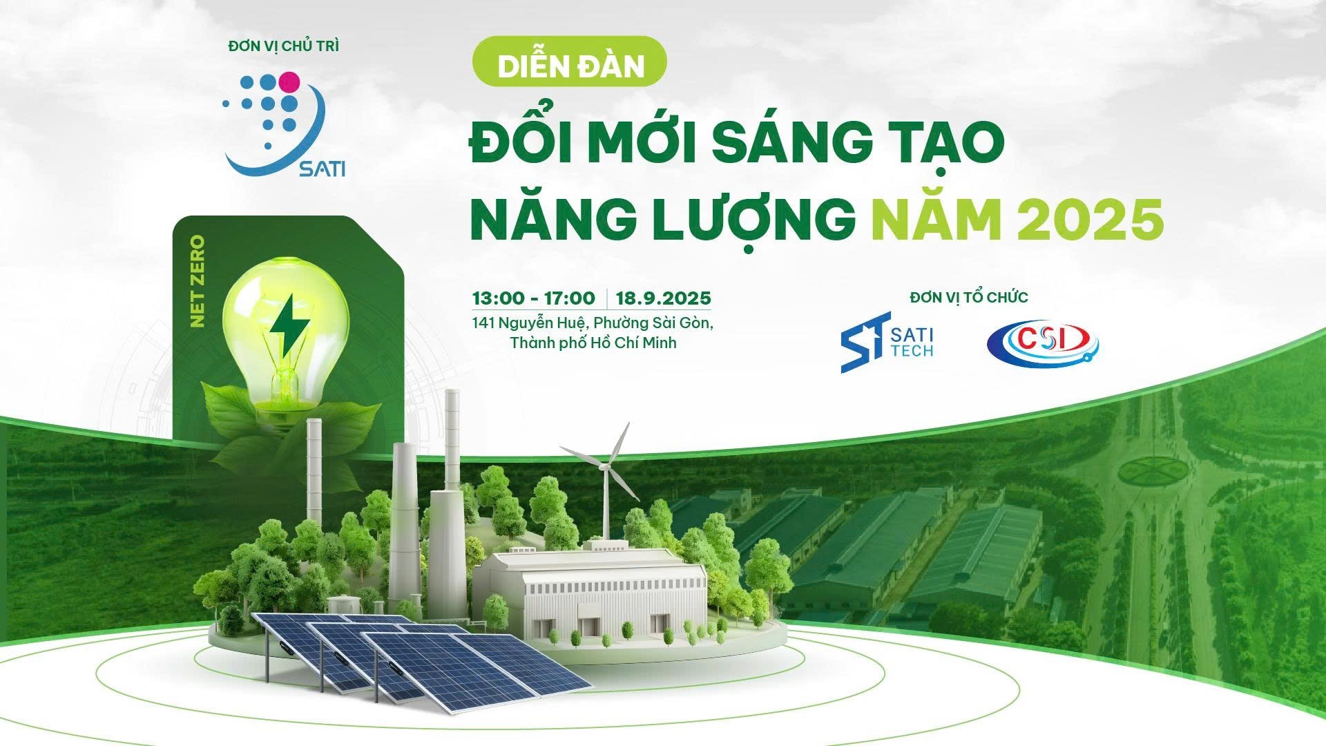“Diễn đàn Đổi mới sáng tạo năng lượng năm 2025” sẽ diễn ra vào ngày 18/9 tại Thành phố Hồ Chí Minh