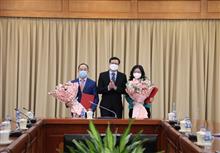 Trao quyết định bổ nhiệm 2 Phó Vụ trưởng Vụ Kế hoạch - Tài chính, Bộ Khoa học và Công nghệ
