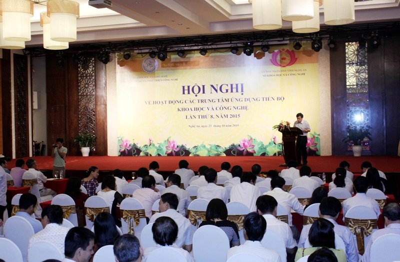 Hội nghị về hoạt động các Trung tâm Ứng dụng tiến bộ khoa học và công nghệ lần thứ VIII