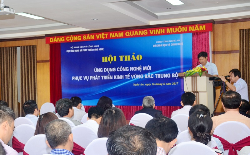 Giới thiệu các công nghệ phù hợp, có tính ứng dụng cao tới cộng đồng doanh nghiệp Bắc Trung bộ