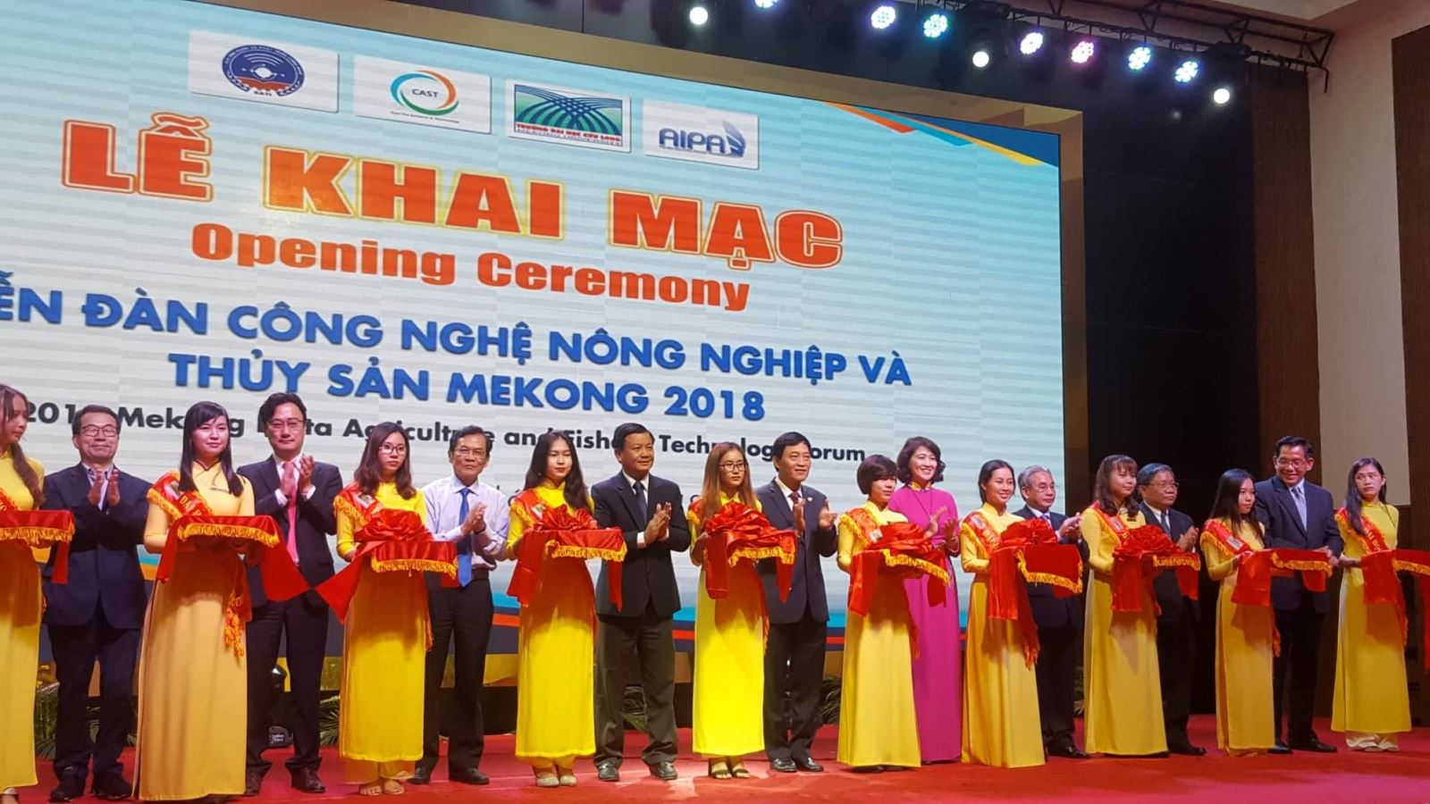 Khai mạc Diễn đàn công nghệ nông nghiệp và thủy sản Mekong 2018