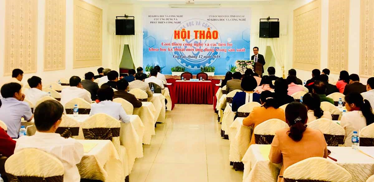 Hội thảo giới thiệu tiến bộ khoa học kỹ thuật mới trong sản xuất