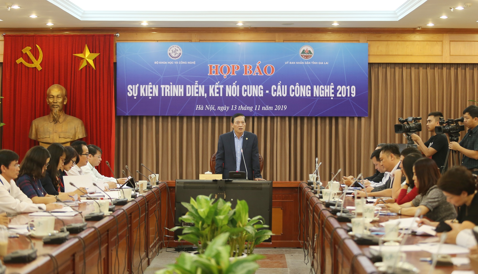 Họp báo sự kiện Techdemo 2019:  Kết nối công nghệ, bắt nhịp cuộc Cách mạng Công nghiệp 4.0