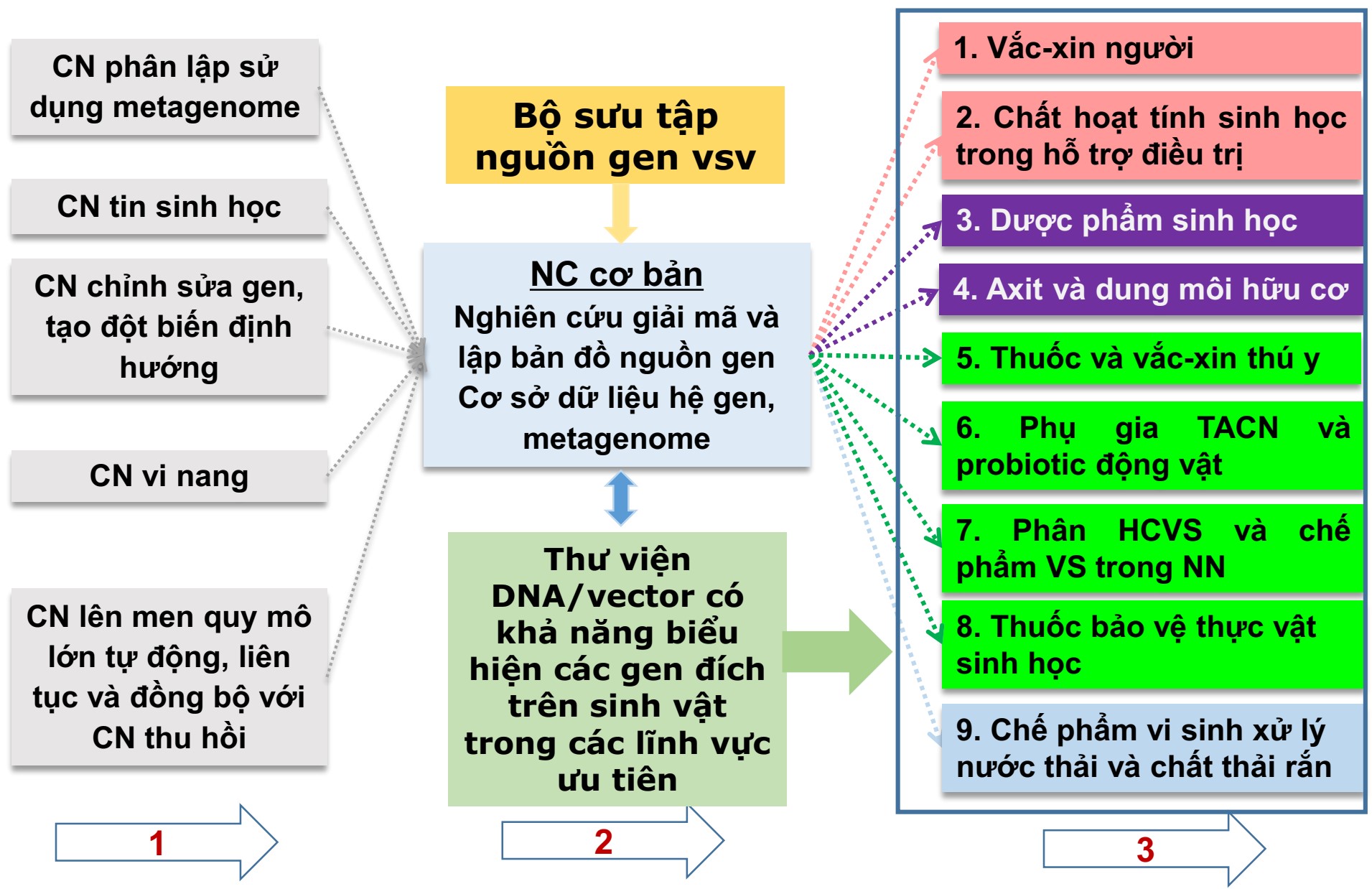 Bản đồ công nghệ trong công nghệ vi sinh: Bức tranh tổng thể về công nghệ vi sinh tại Việt Nam