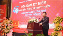 Chuỗi sự kiện chào mừng Ngày Khoa học và Công nghệ Việt Nam và Lễ kỷ niệm 45 năm thành lập ngành Khoa học và Công nghệ tỉnh Thừa Thiên Huế